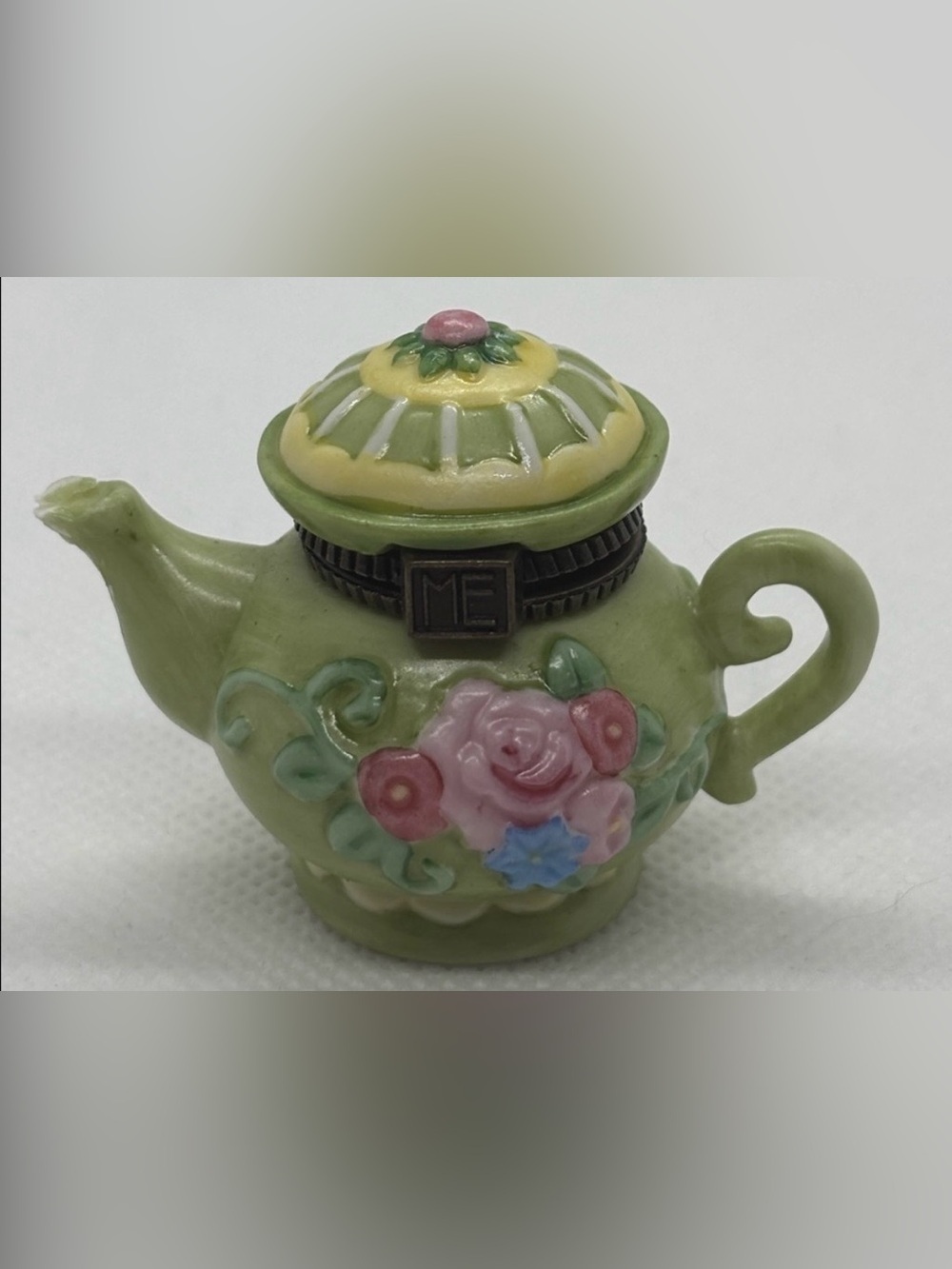 MARY ENGELBREIT MINIATURE TRINKET BOX TEAPOT